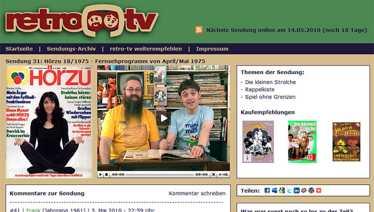 Screenshot "retro-tv"