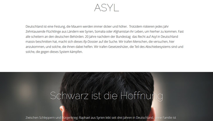 Screenshot "ASYL"