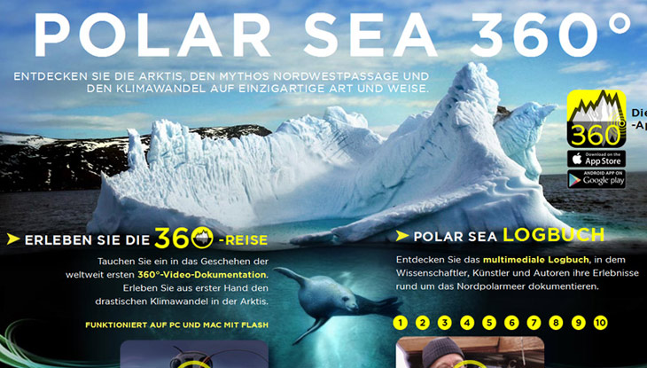 Screenshot "Polar Sea 360°"
