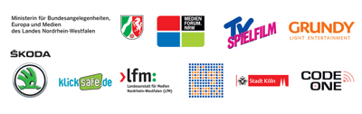 Logos der Partner des Grimme Online Award