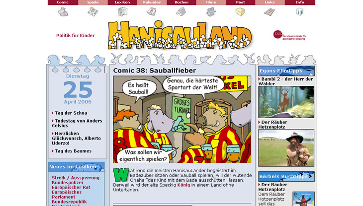 Screenshot: HaniSauLand