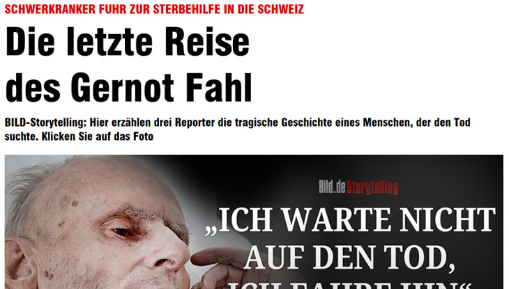 Screenshot "Die letzte Reise des Gernot Fahl"