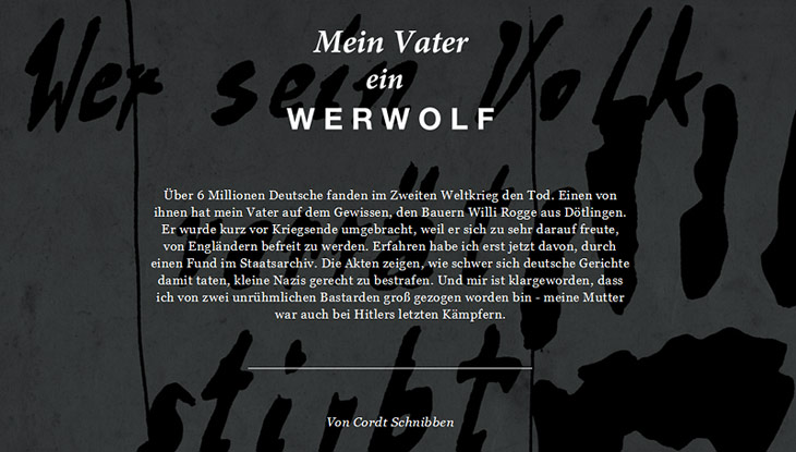 Screenshot "Mein Vater, der Werwolf"