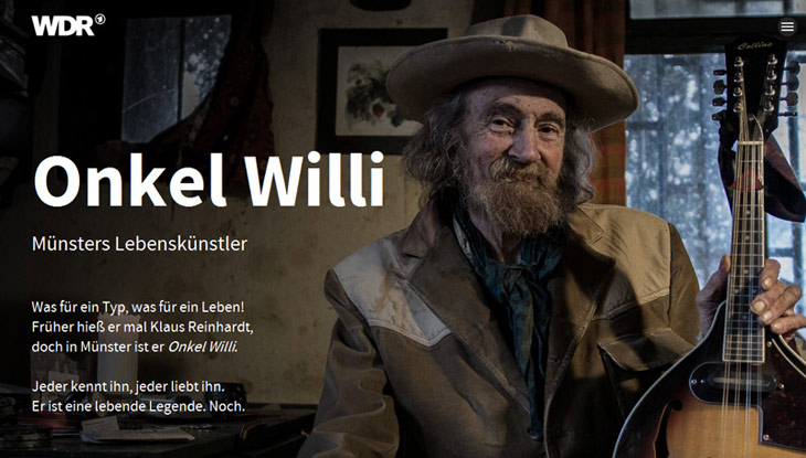 Screenshot "Onkel Willi"