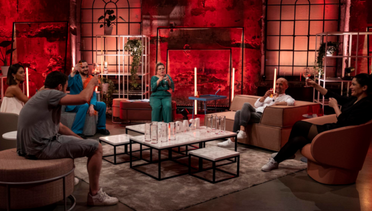 Gruppenbild Preispat*innen und Moderation Preisverleihung 2021