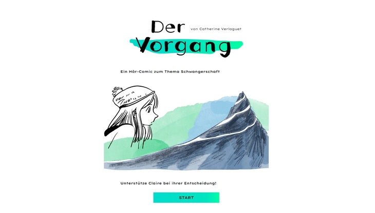 Screenshot "Der Vorgang"