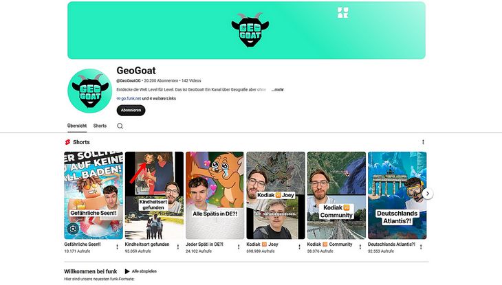 Screenshot "GeoGoatGG"